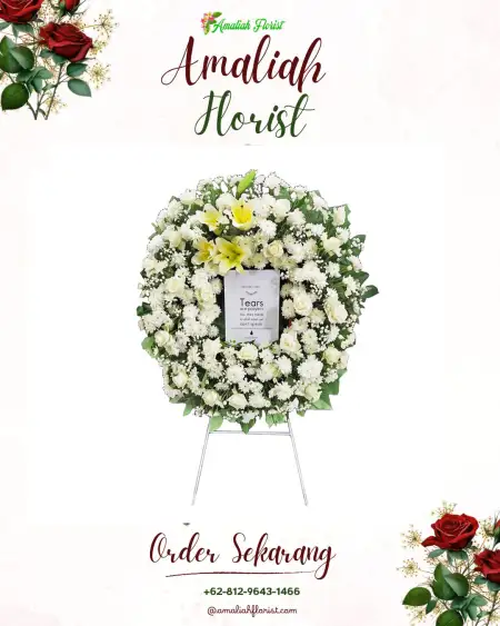 Krans Bunga Duka Manukaya